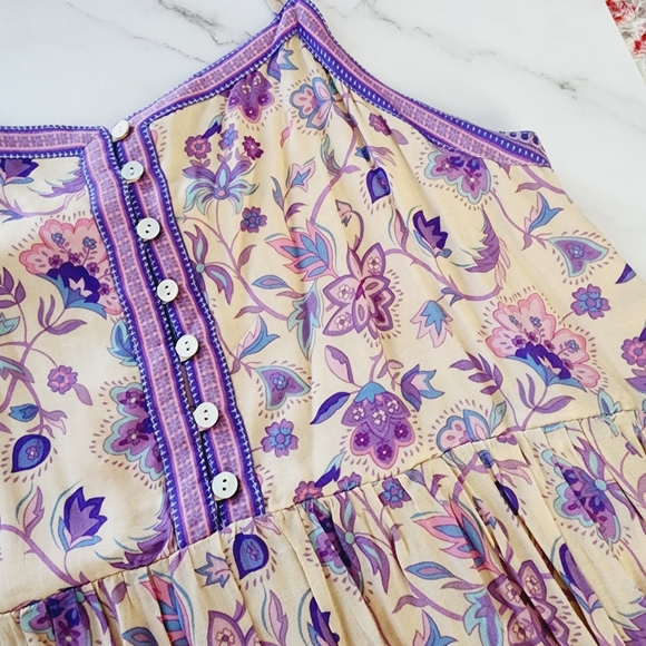 ✨️ Spell & The Gypsy Portobello Road Strappy Mini Dress NWT ✨️ - Picture 2 of 15
